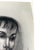 Paper Mid Century Black and White Charcoal Portrait Drawing of a Woman With Short Hair - Signed For Sale - Image 7 of 10