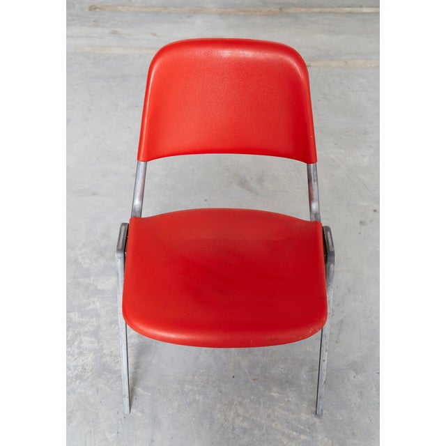 Model 1601 Stacking Chairs by Don Albinson for Knoll International, 1970s, Set of 4 For Sale - Image 15 of 17