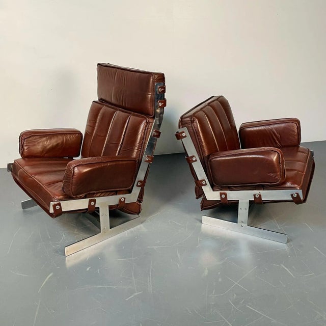 Pair of Swedish Mid-Century Modern Lounge / Club Chairs by Arne Norell, 1960s For Sale - Image 13 of 13