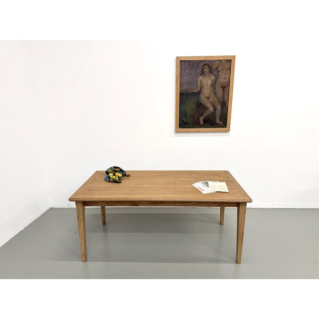 Rustic Country Table in Oak and Pine, 1970s For Sale - Image 3 of 18