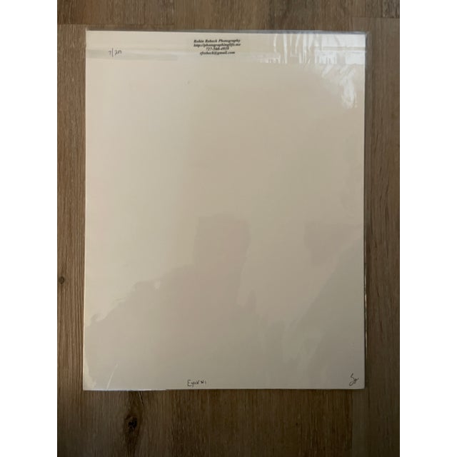 Contemporary Lot of 3 New Matted B&w Original Photographs Signed by Robin Rebeck For Sale - Image 14 of 16