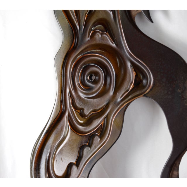 Contemporary Abstract Asymmetric Totem New Age Surreal Sculpture by Mickey Kane For Sale - Image 3 of 5