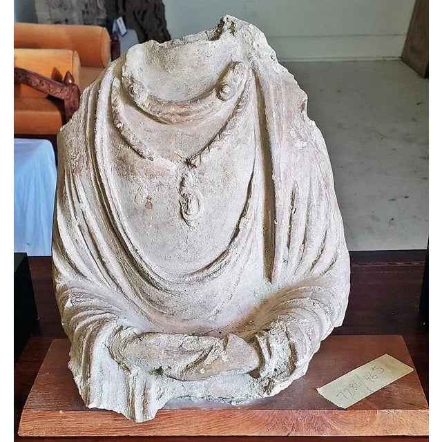 15th Century & Earlier A Stucco Torso of the Buddha, Gandhara, 4th-5th Century For Sale - Image 5 of 9