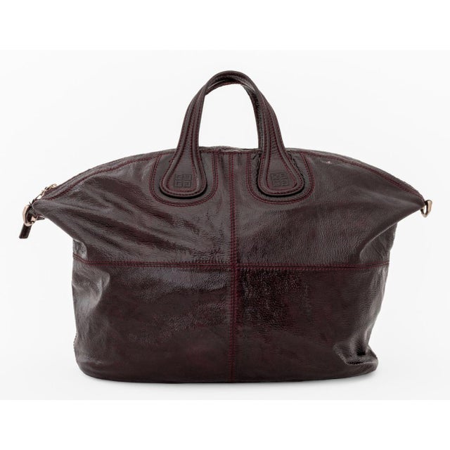 Givenchy Patent Leather Nightingale Satchel For Sale In New York - Image 6 of 10