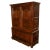 Antique 18th Century Welsh Oak Press Livery Housekeepers Cupboard Cabinet Chest 1750 For Sale - Image 4 of 14