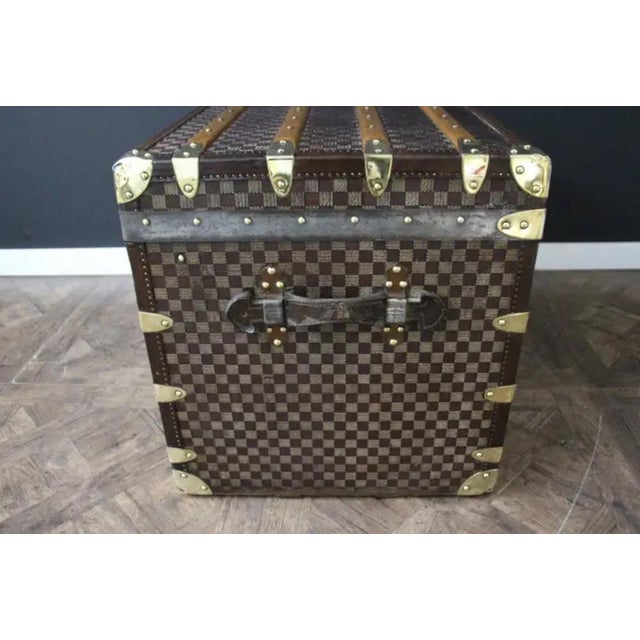 Antique Moynat Trunk, 1910 For Sale - Image 10 of 18