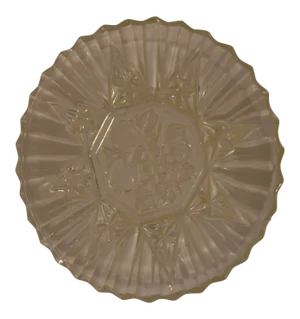 Vintage Crystal Serving Dish