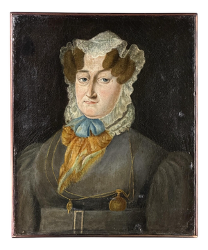 Unknown, Portrait of a Lady, 1800s, Oil on Canvas