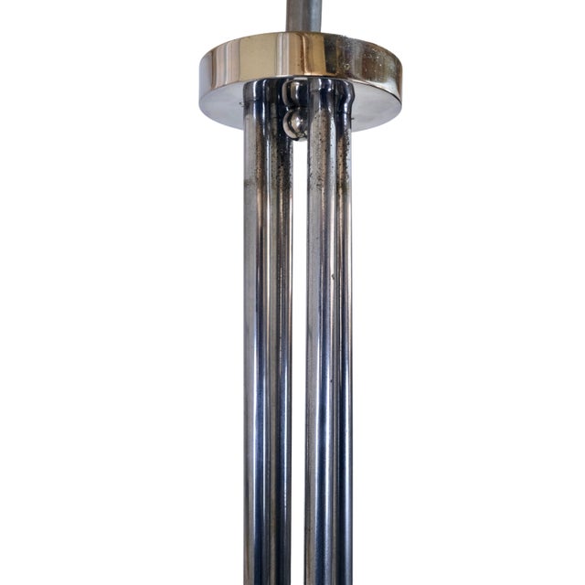Ceiling Lamp with Cylindrical Glass Shades, 1930s For Sale - Image 13 of 16