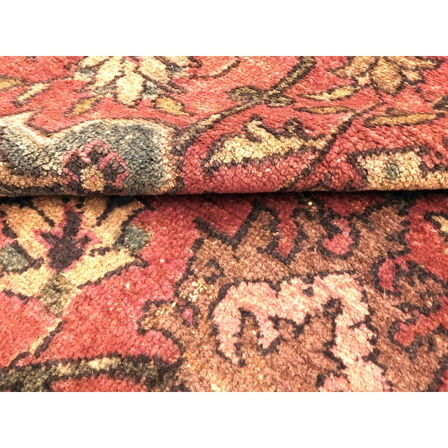 Hand-Knotted Antique Persian Rug. For Sale - Image 17 of 18