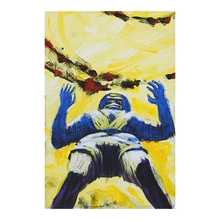 Small Jack Gaughan Science Fiction Cover Art Painting For Sale