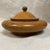 Contemporary Myrtlewood Lidded Trinket Turned Hand Made Bowl For Sale - Image 3 of 10