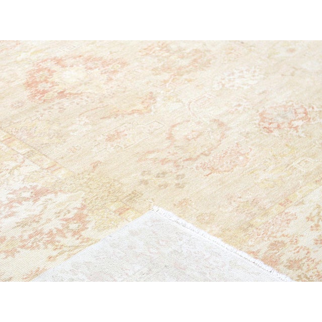 1960s Turkish Oushak Rug For Sale - Image 4 of 6