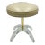 1960s Sculptural Vanity Stool in Lucite & Brass by Charles Hollis Jones For Sale