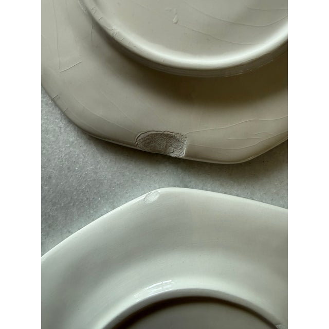 Vintage Fitz & Floyd Ricamo Trattoria Small Plates - Set of 8 For Sale - Image 10 of 10