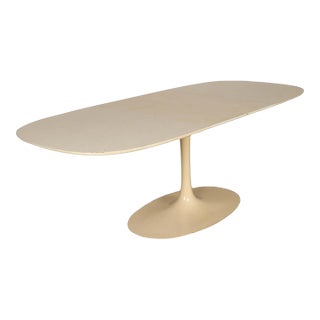 1960s Vintage Saarinen Style Mid Century Tulip Dining Table For Sale