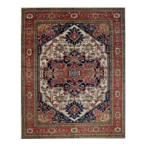 1990s Handwoven Serapi Style Rug 11’10” X 14’10”