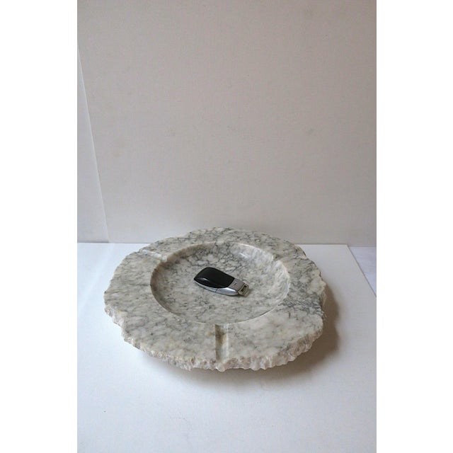 Italian Marble Ashtray Catchall, Organic Modern, Large For Sale In New York - Image 6 of 10