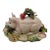 2000 Fitz & Floyd Whimsical Bacon Pork Pig & Vegetable Tureen Plate & Ladle by Fitz and Floyd “French Market” - 4 Pieces For Sale