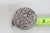 Small Sterling Silver Round Pill Snuff Trinket Lidded Box Embossed Florals 5092b For Sale - Image 14 of 16