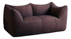 Le Bambole Sofa in Buffalo Leather by Mario Bellini for B&B Italia, 1970s