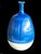 Offered is a vintage ceramic vase made in Perugia, Italy by Ceramiche Tadinate in the 1970s. It features an egg-shaped...