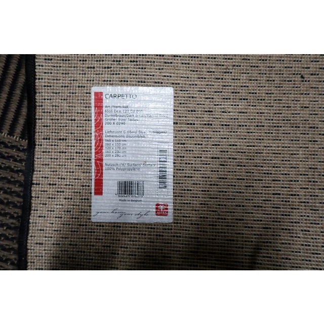 1980s, Vintage Belgian Modern Rug 7 X 9' For Sale - Image 4 of 13