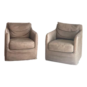 Four Hands Banks Swivel Chair- Set of 2