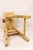 Vintage Rustic Stool in Elm For Sale - Image 4 of 5