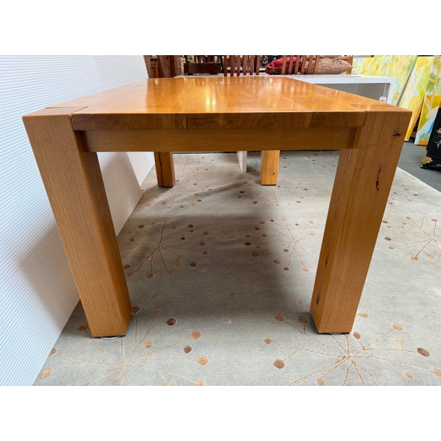Contemporary Crate & Barrel Big Sur Dining Table For Sale - Image 3 of 12