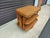 Vintage Mid Century Modern Rattan 3 Tier Revolving Table / Tv Stand 3 Pencil Reed Rattan Shelves. For Sale In Orlando - Image 6 of 10