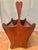 Mid-Century Italian Walnut & Woven Cane Canterbury Magazine Holder For Sale - Image 4 of 10