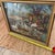 Vintage 1970s Handmade Needlepoint in Frame Featuring a Farm Scene Pond With Ducks, Geese, and Chickens Textile Art For Sale - Image 9 of 9