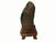 Green Vintage Naturalistic Scholars Rock Sculpture Dark Green Stone Cicada Accent For Sale - Image 8 of 15