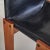 Italian 'Monk' Chair in Black Leather by Afra & Tobia Scarpa, 1974 For Sale - Image 11 of 14