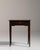 19th Century France Rich Walnut Brown Carved Walnut Side Table With Drawer For Sale - Image 4 of 11
