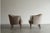 Mid-Century Modern Set of Mid-Century Modern Lounge Chairs in Mohair, C. 1960s For Sale - Image 3 of 8