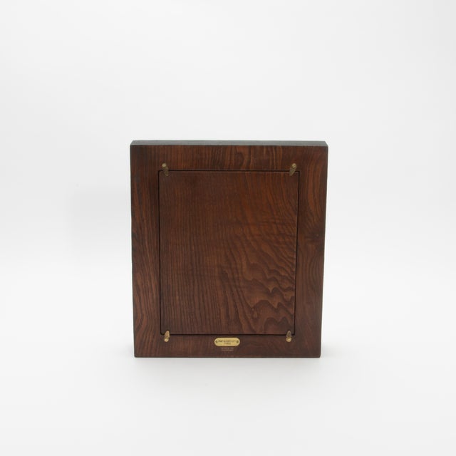 Wood Picture Frame 8x10” in Quilted Black Shagreen by R&y Augousti For Sale - Image 7 of 10