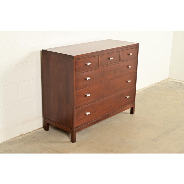 Stickley Stickley Modern Arts & Crafts Shaker Cherry Wood Six-Drawer Dresser or Chest of Drawers For Sale - Image 4 of 17