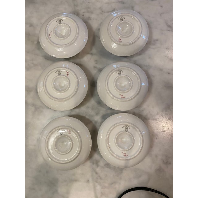 Antique Nymphenburg Porcelain Egg Cups - Set of 6 For Sale - Image 10 of 11