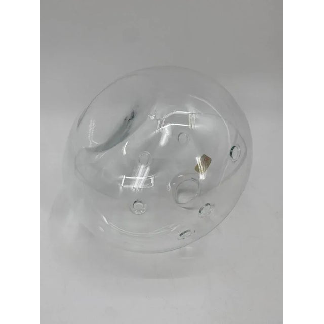 Glass Meteor Vase by Michael Bang for Holmegaard, Denmark, 1970s For Sale - Image 6 of 10