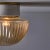 1960s Swedish Modern Pressed Glass & Porcelain Wall or Ceiling Lamp For Sale - Image 10 of 13