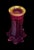 Vintage Viking Art Glass Vase Epic Amberina Flared Rim - 8 Inches - Glows For Sale - Image 9 of 11