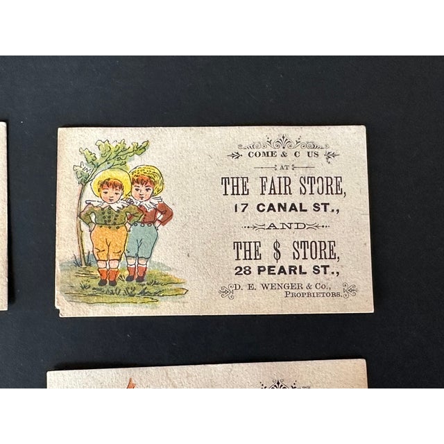 Victorian Victorian Trade Cards New York City Advertising Ephemera For Sale - Image 3 of 15