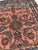 Antique Hamadan Rug Coral-Pink & Sky Blue Water Garden Rug 2.7 x 3.4 For Sale - Image 9 of 10