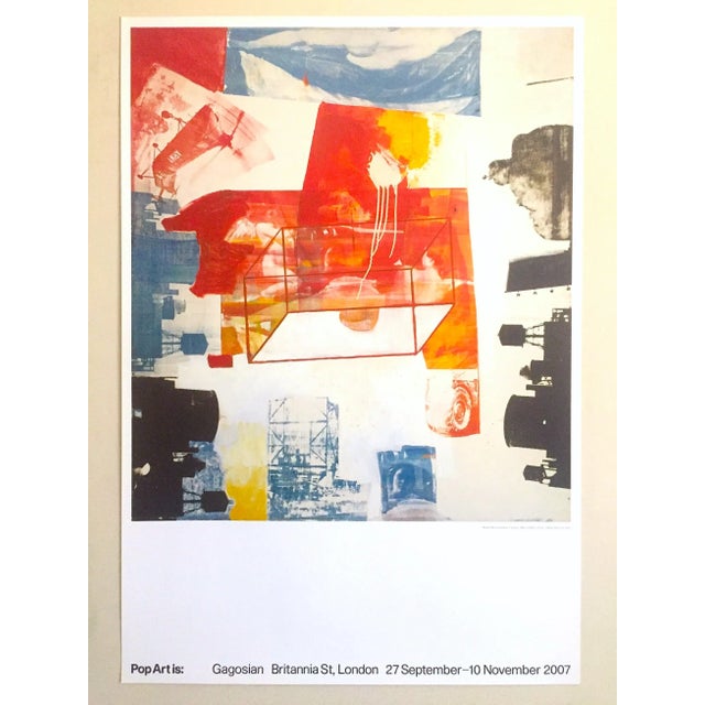 Robert Rauschenberg Rare Lmtd Edtn Lithograph Print