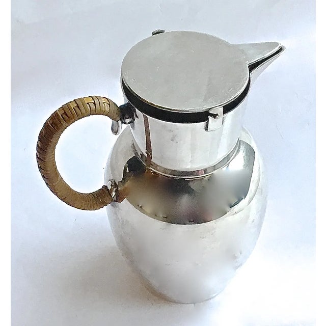 Vintage Mid-Century Modern Wmf German Silverplated Pitcher For Sale - Image 4 of 9