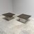 Stainless Steel and Stone Coffee Tables by Peter Draenert, 1970s, Set of 2 For Sale - Image 9 of 18