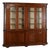 Walnut Display Cabinet Bookcase, 1990s For Sale