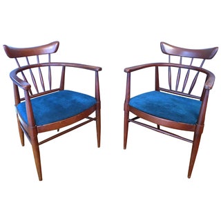 Midcentury Wormley for Drexel Chairs - a Pair For Sale